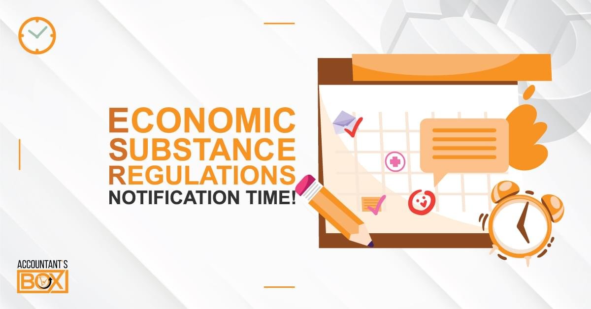 Economic Substance Regulation Notification Form